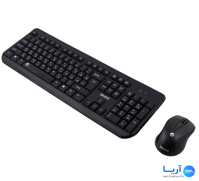 قیمت و خرید کیبورد و ماوس بی سیم بیاند مدل BEYOND BMK-3838 RF | فروشگاه آریا